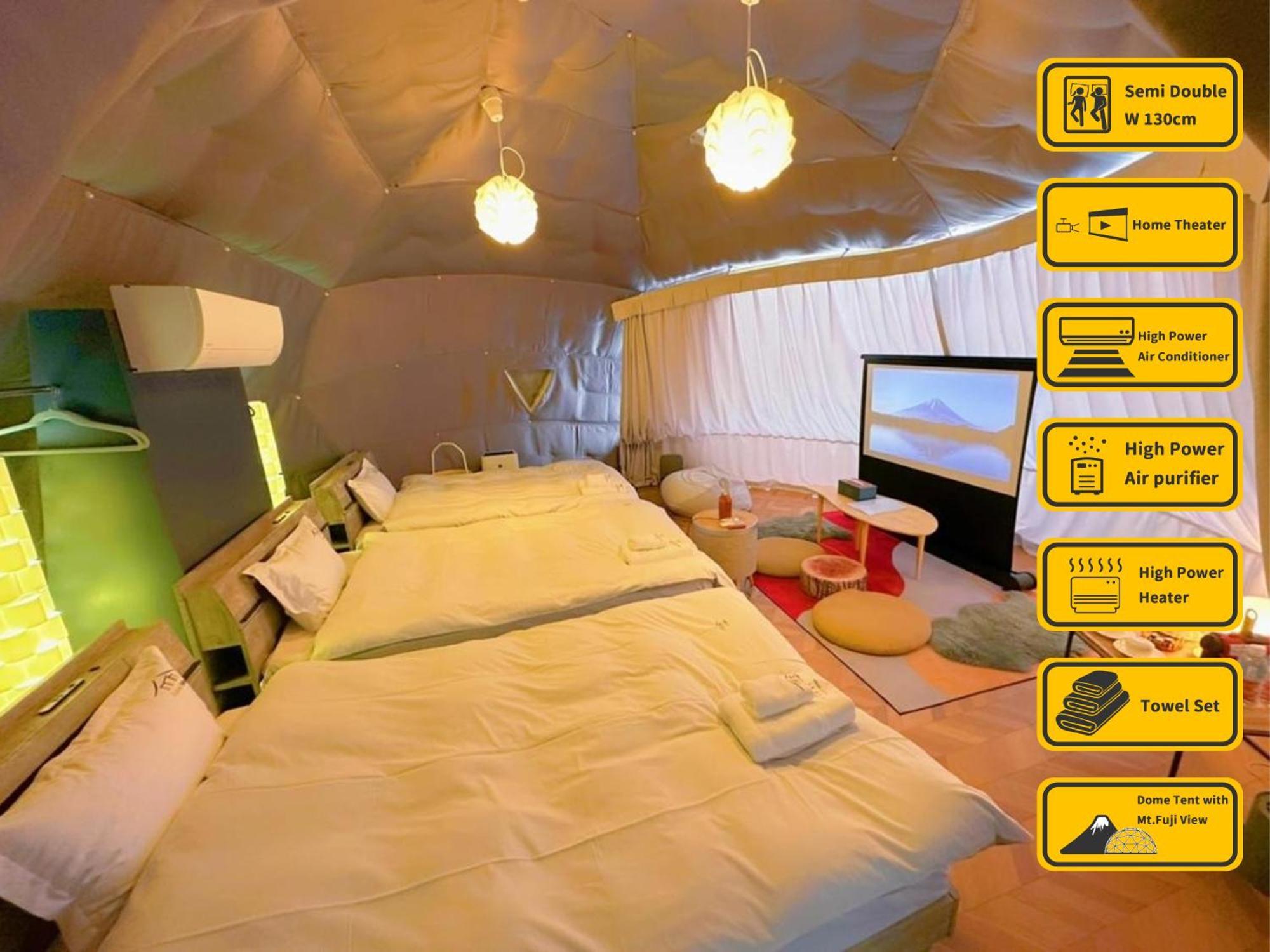 Necoana Glamping Annovillasグランピング Fujikawaguchiko Bagian luar foto
