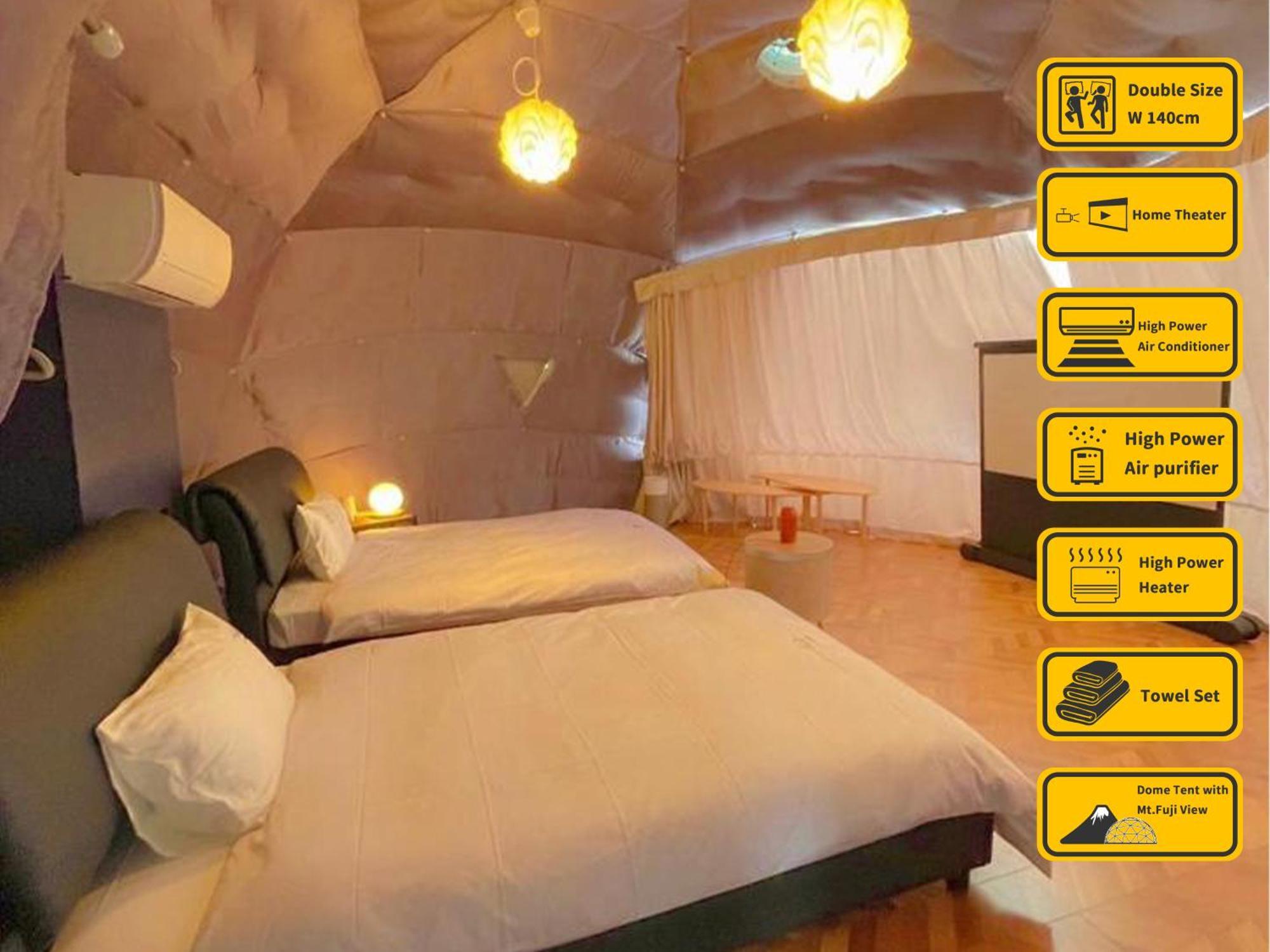 Necoana Glamping Annovillasグランピング Fujikawaguchiko Bagian luar foto