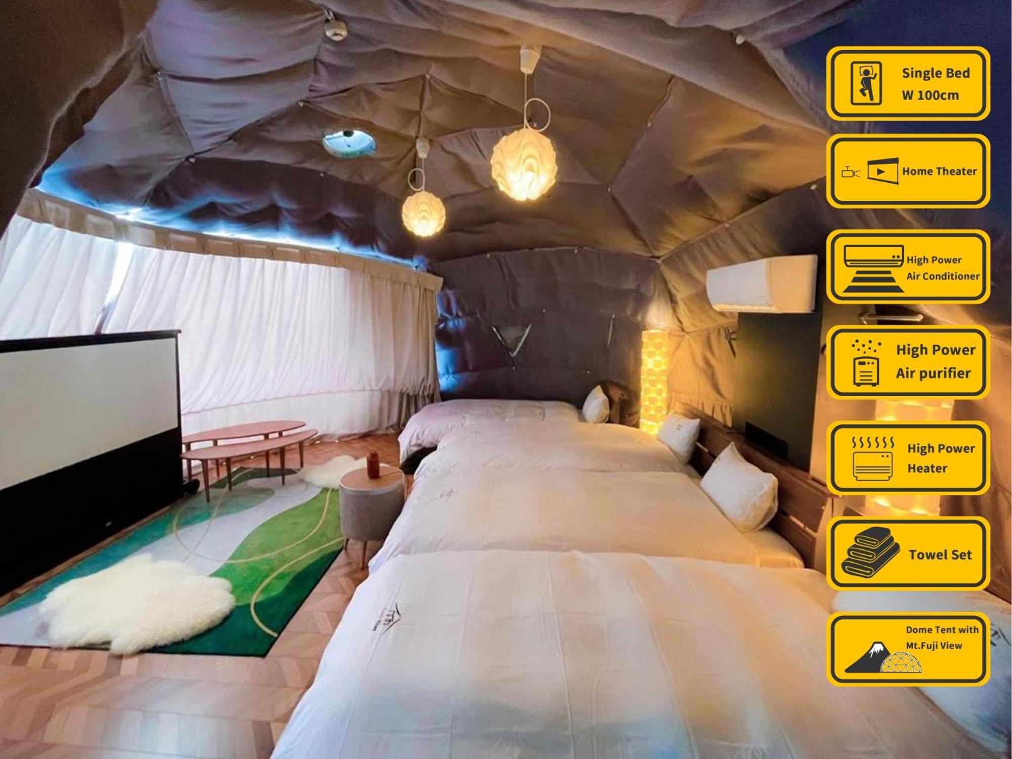 Necoana Glamping Annovillasグランピング Fujikawaguchiko Bagian luar foto